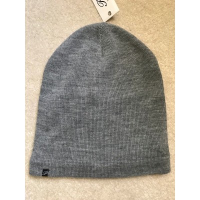 Plush Barca Slouchy Fleece Lined Beanie  Grey  New with Tags  eb-97710656
